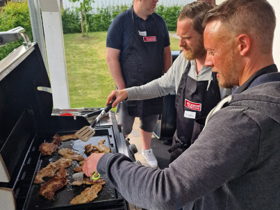 Männer in ihrem Element